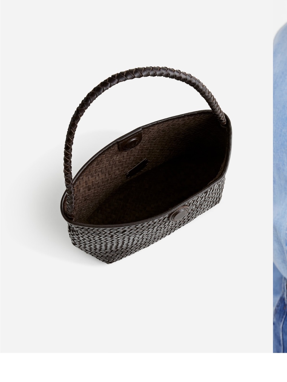 NEW Madewell The Signature Woven Shoulder Bag - Picture 2 of 8